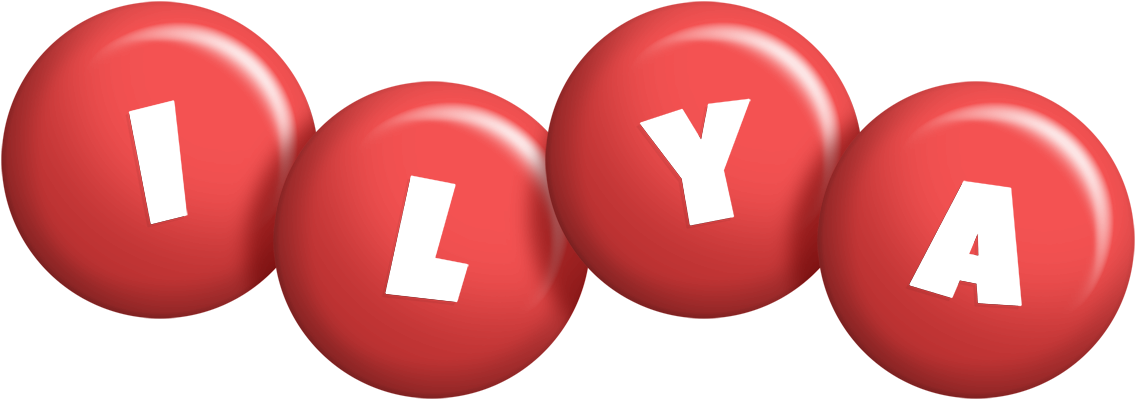 Ilya candy-red logo