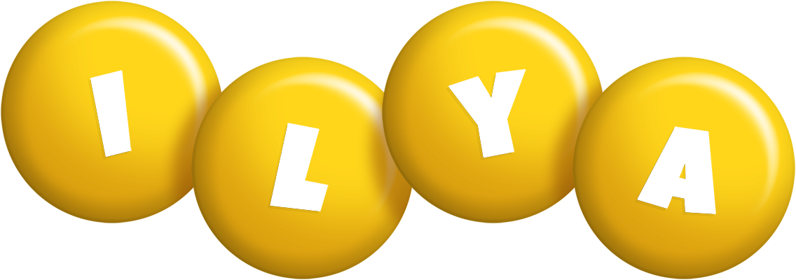 Ilya candy-yellow logo