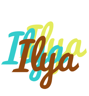 Ilya cupcake logo
