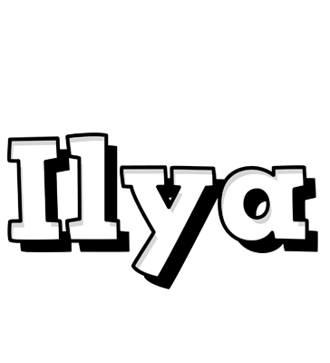 Ilya snowing logo