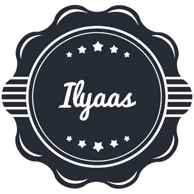 Ilyaas badge logo