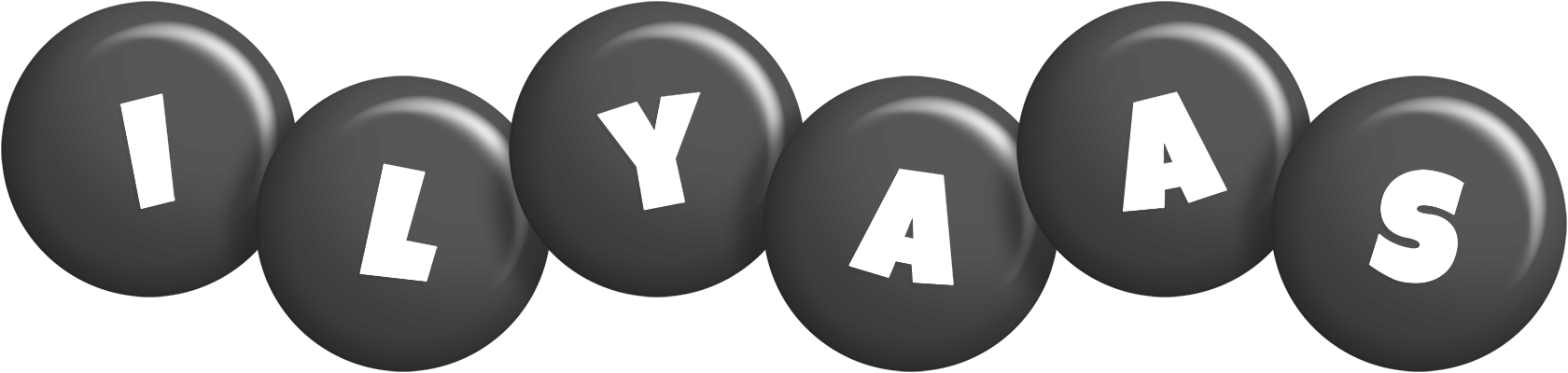 Ilyaas candy-black logo