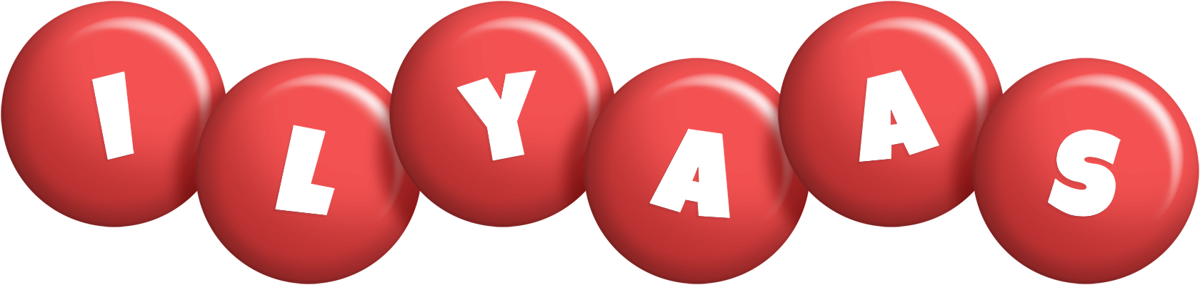 Ilyaas candy-red logo