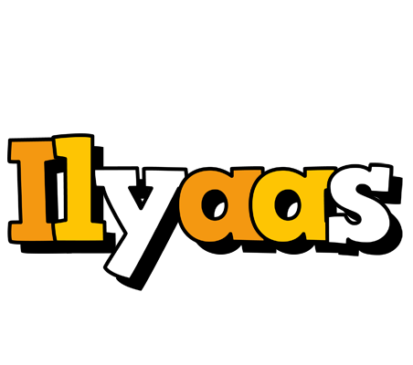 Ilyaas cartoon logo