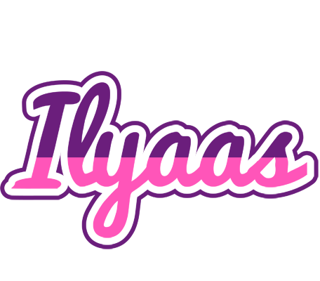 Ilyaas cheerful logo