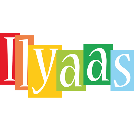 Ilyaas colors logo