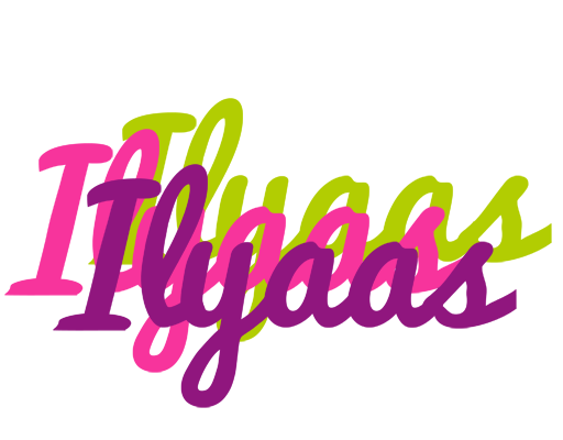 Ilyaas flowers logo