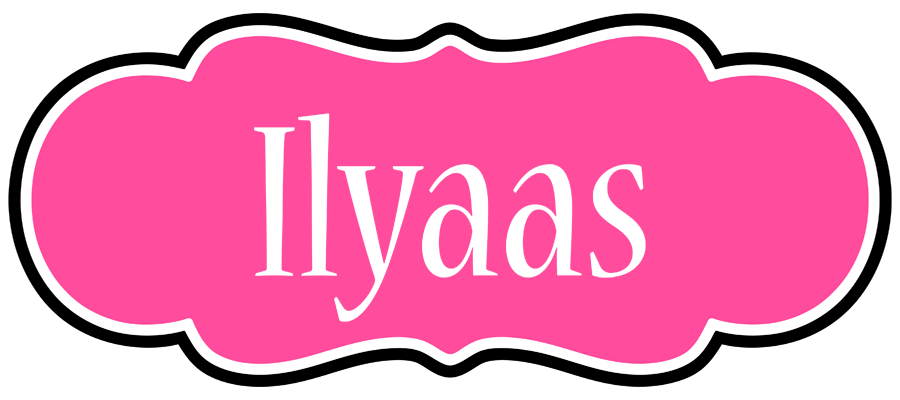 Ilyaas invitation logo