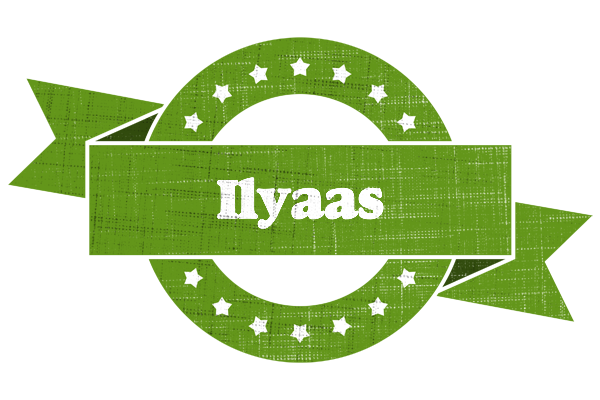 Ilyaas natural logo
