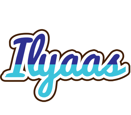 Ilyaas raining logo