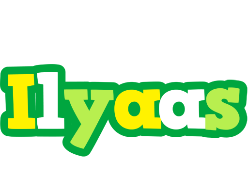 Ilyaas soccer logo