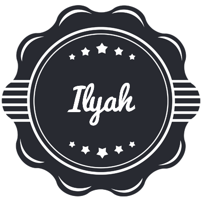 Ilyah badge logo