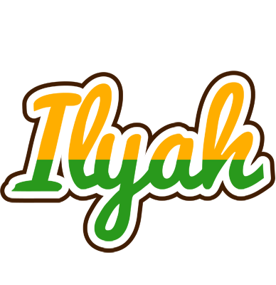 Ilyah banana logo