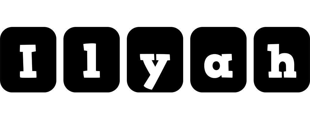 Ilyah box logo