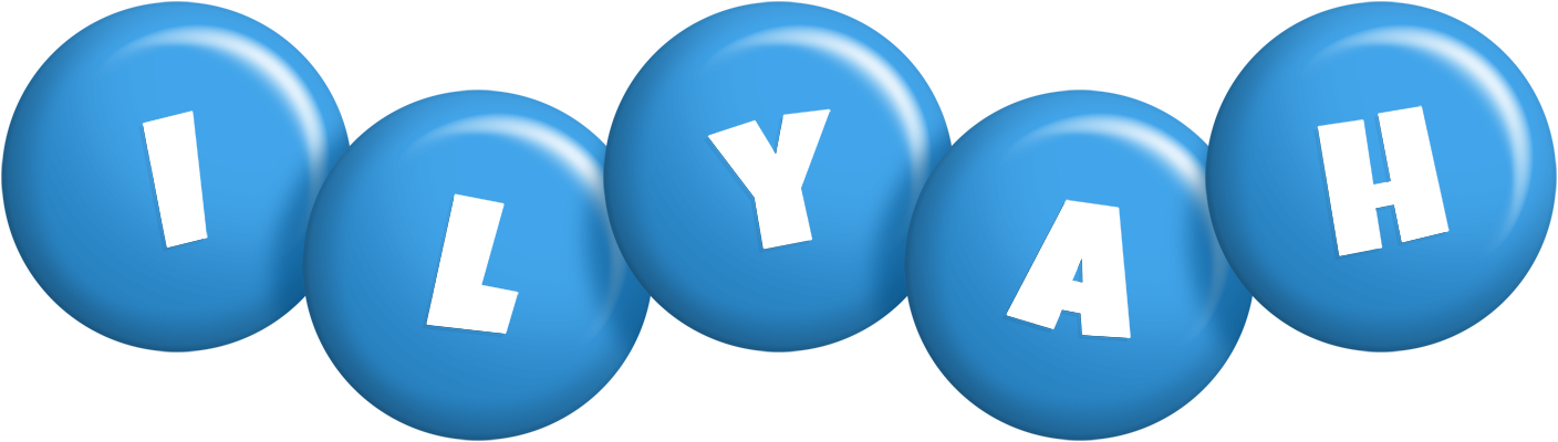 Ilyah candy-blue logo