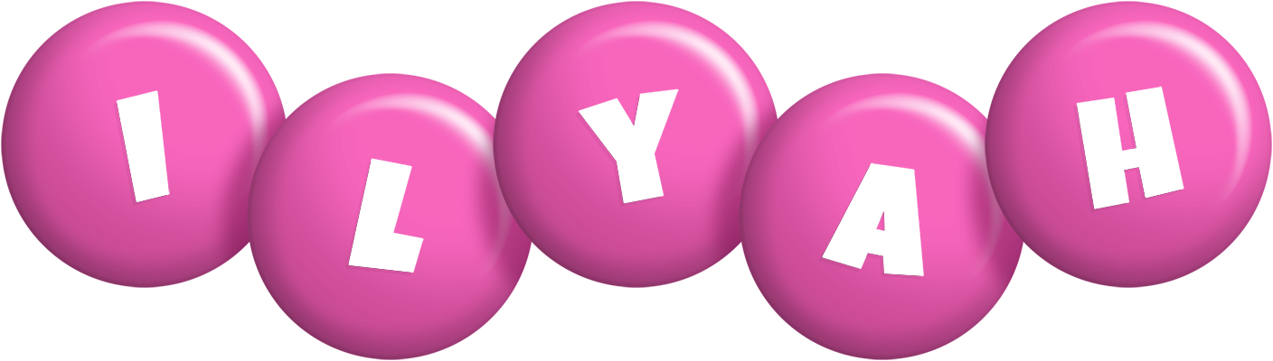 Ilyah candy-pink logo