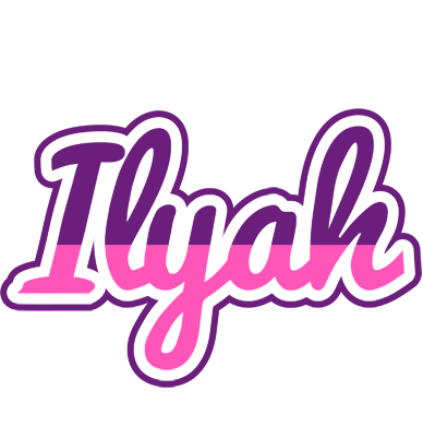 Ilyah cheerful logo