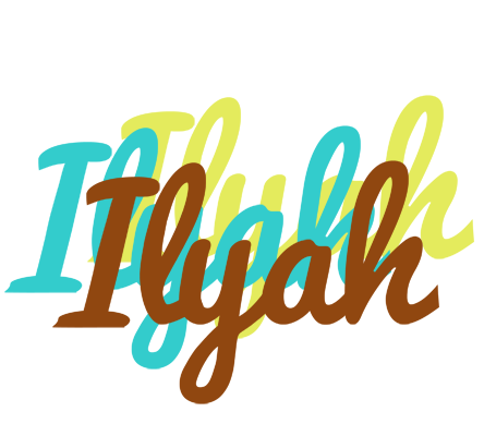 Ilyah cupcake logo
