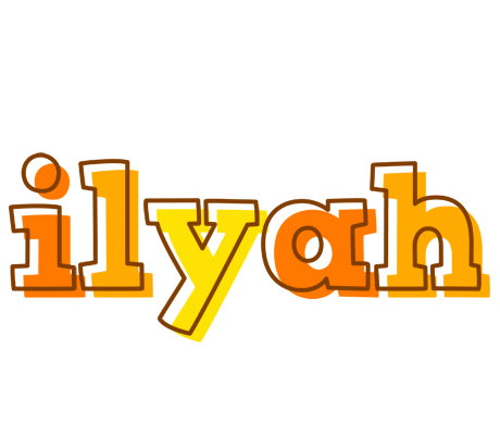Ilyah desert logo