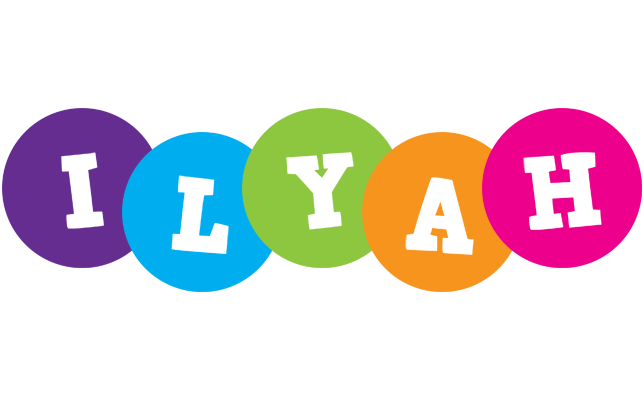 Ilyah happy logo