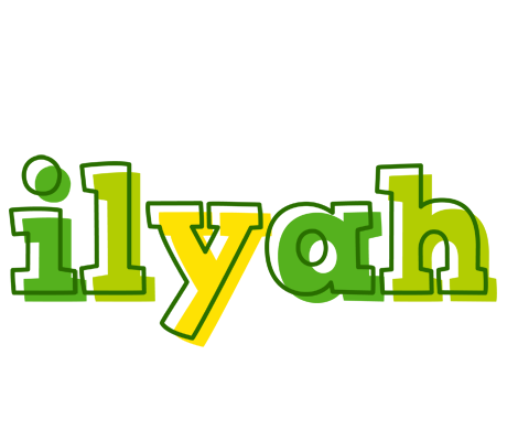 Ilyah juice logo