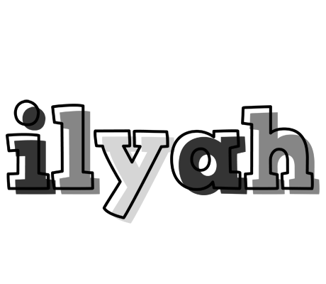 Ilyah night logo