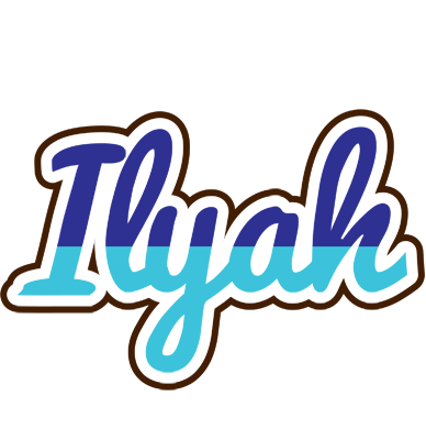 Ilyah raining logo