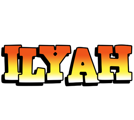 Ilyah sunset logo