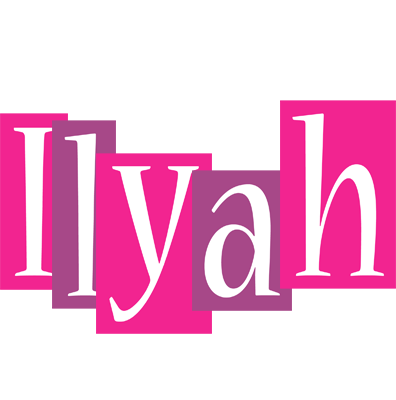 Ilyah whine logo