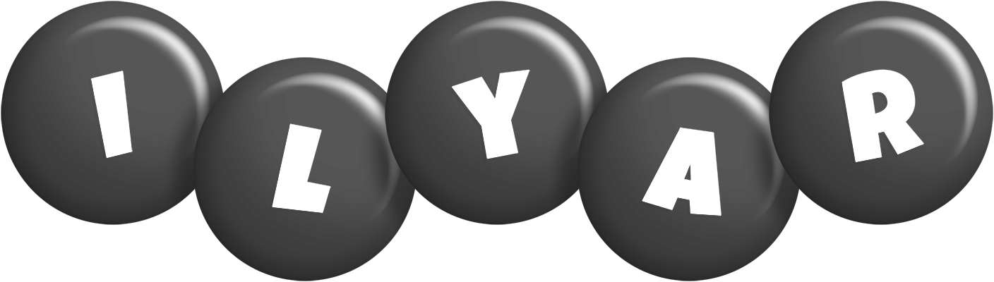 Ilyar candy-black logo
