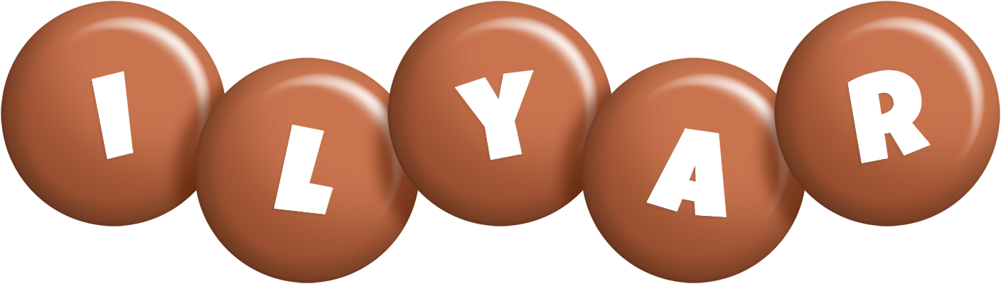 Ilyar candy-brown logo