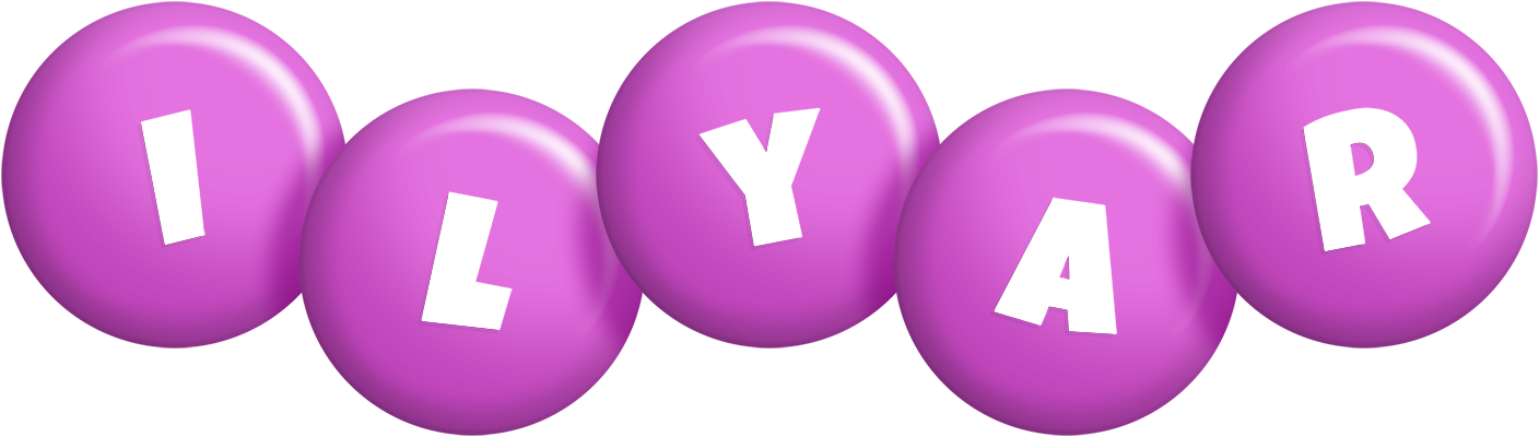 Ilyar candy-purple logo