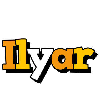Ilyar cartoon logo