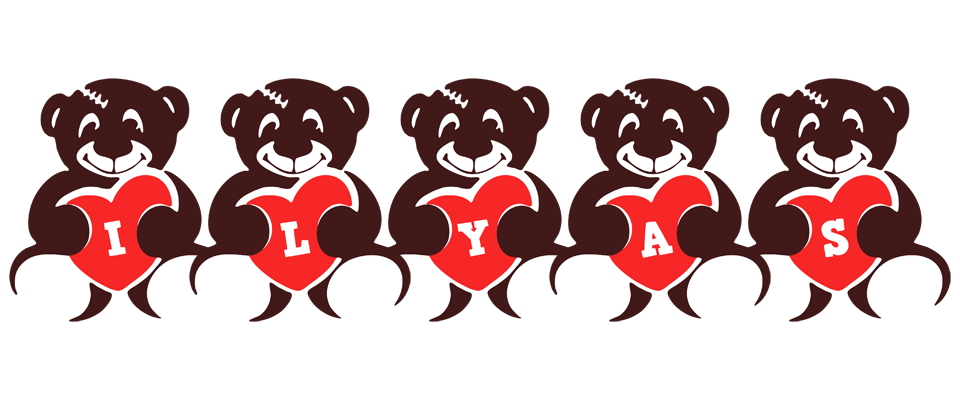 Ilyas bear logo