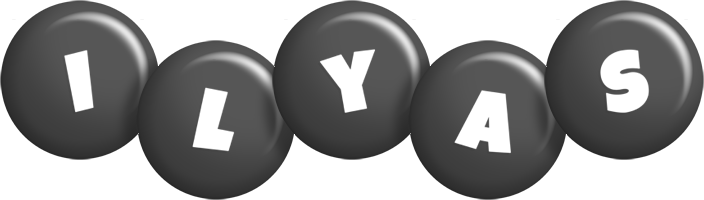 Ilyas candy-black logo