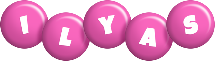 Ilyas candy-pink logo