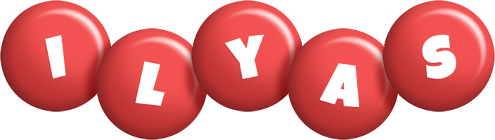 Ilyas candy-red logo