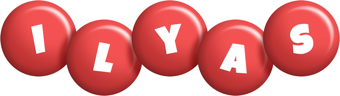 Ilyas candy-red logo