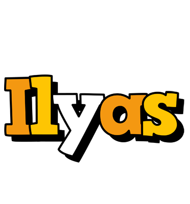 Ilyas cartoon logo