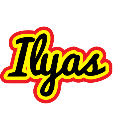 Ilyas flaming logo