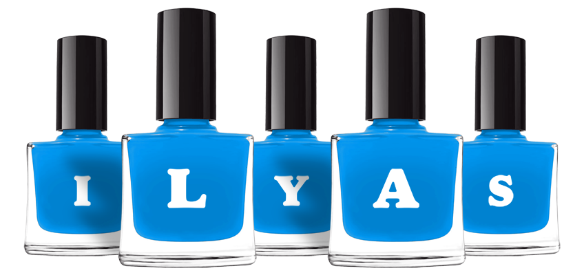 Ilyas glossy logo