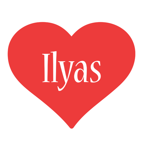 Ilyas love logo