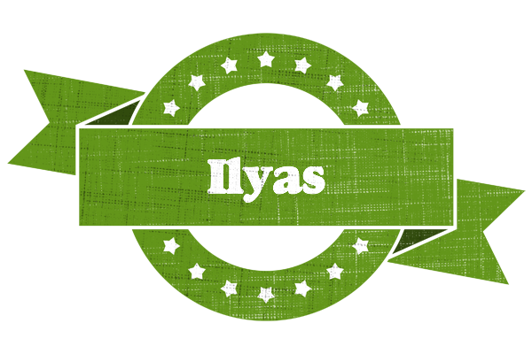 Ilyas natural logo