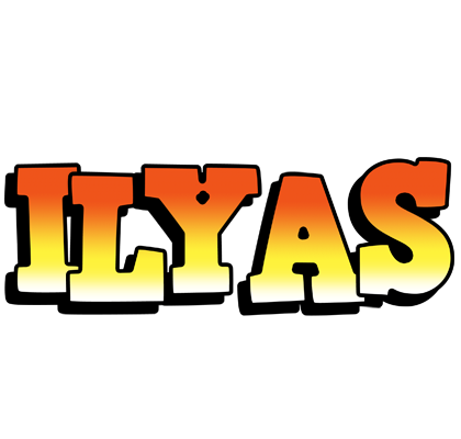 Ilyas sunset logo