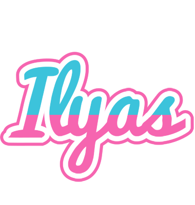 Ilyas woman logo