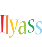 Ilyass birthday logo