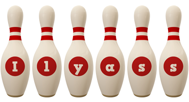 Ilyass bowling-pin logo