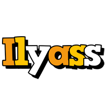 Ilyass cartoon logo