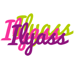 Ilyass flowers logo