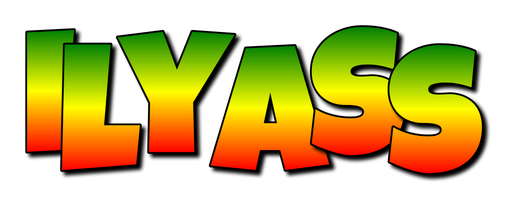 Ilyass mango logo